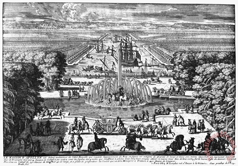 Others Versailles: Gardens, 1685 Art Print