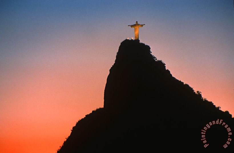 Others View of Christ the Redeemer Art Print