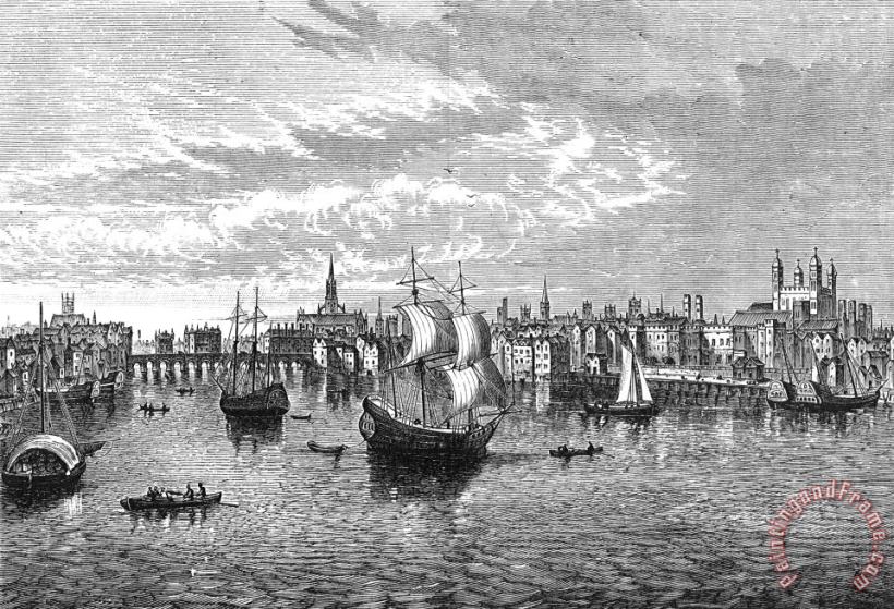 Others View Of London, 1550 Art Painting