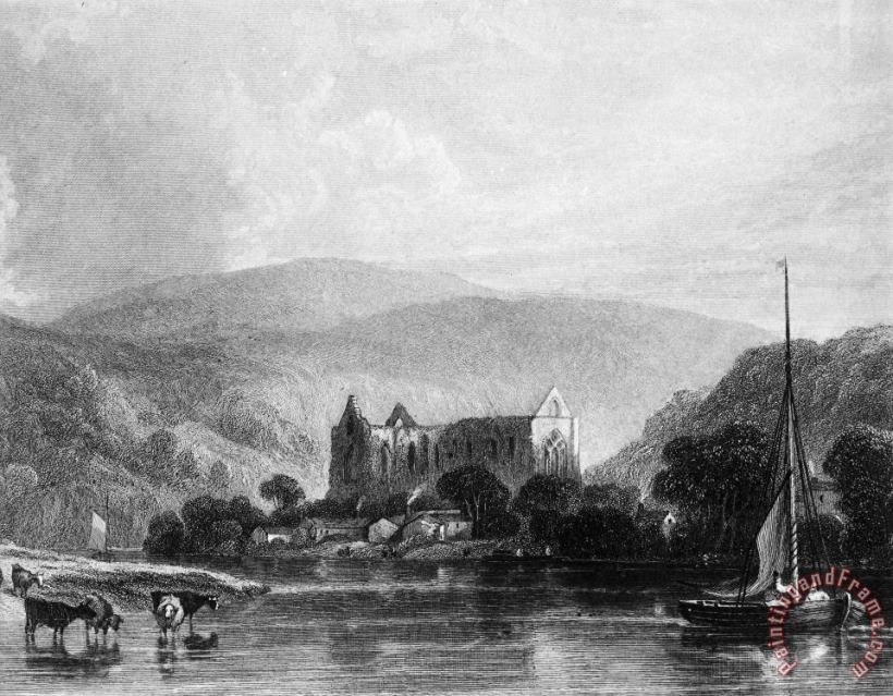 Others Wales: Tintern Abbey Art Painting