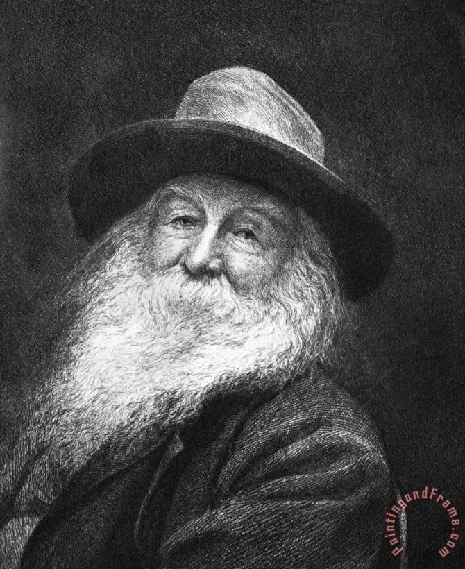 Walt Whitman (1819-1892) painting - Others Walt Whitman (1819-1892) Art Print