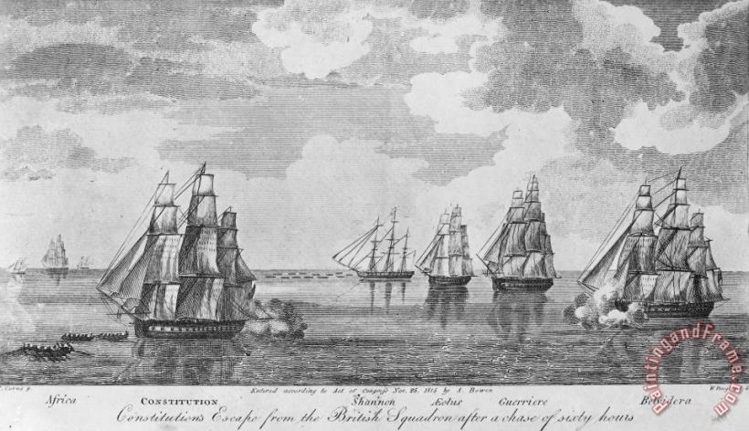 Others War Of 1812: Sea Battle Art Painting