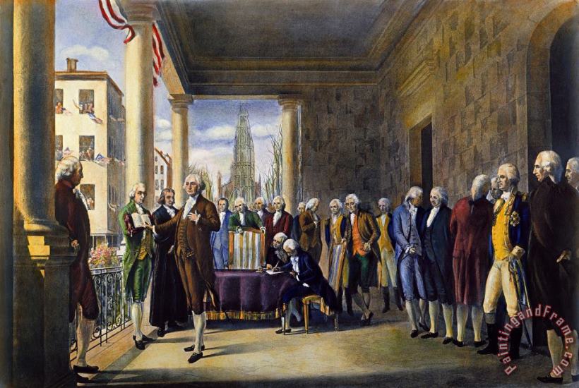 Others Washington: Inauguration Art Painting