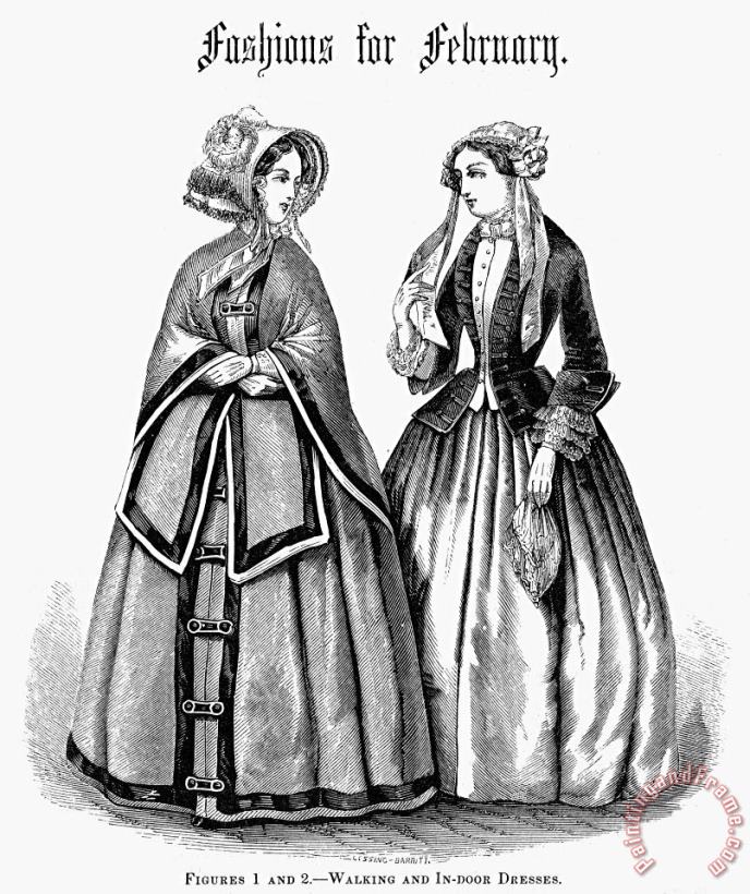 Others Womens Fashion, 1851 Art Print