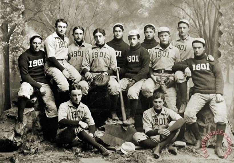 Others Yale Baseball Team, 1901 Art Print
