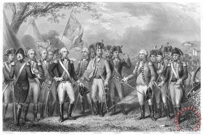 Others Yorktown: Surrender, 1781 Art Print