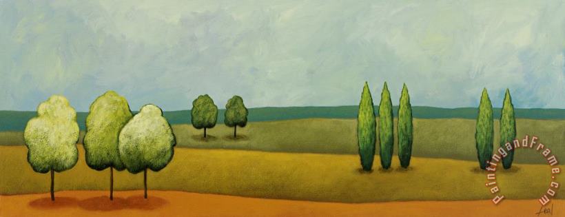 Landscape 2 painting - Pablo Esteban Landscape 2 Art Print