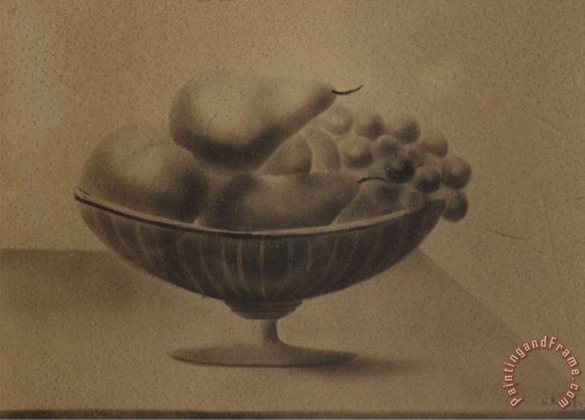 Alexandre Gustave Eiffel Fruit Dish on a Table with Grapes Pears And Fishing painting - Pablo Picasso Alexandre Gustave Eiffel Fruit Dish on a Table with Grapes Pears And Fishing Art Print Alexandre Gustave Eiffel Fruit Dish on a Table with Grapes Pears And Fishing painting - Pablo Picasso Alexandre Gustave Eiffel Fruit Dish on a Table with Grapes Pears And Fishing Art Print