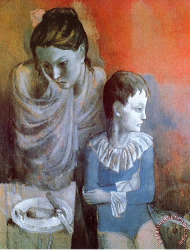 Pablo Picasso Artisten 1905 Art Print