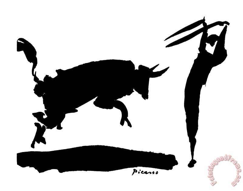 Bullfight Iii painting - Pablo Picasso Bullfight Iii Art Print