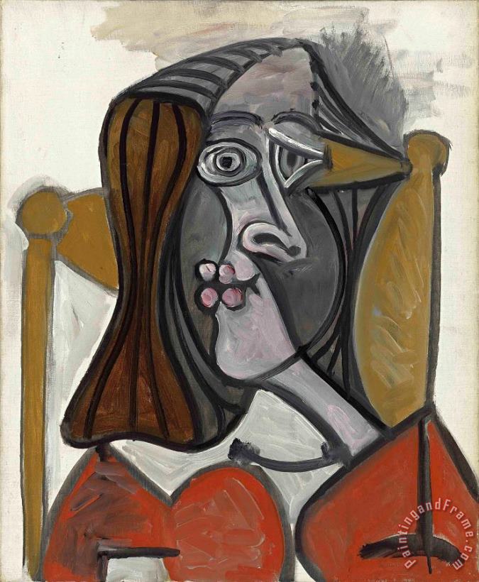 Pablo Picasso Femme Au Fauteuil Art Painting