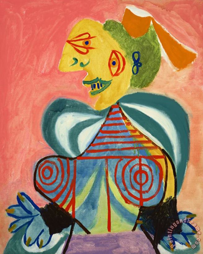 L'arlesienne (lee Miller) painting - Pablo Picasso L'arlesienne (lee Miller) Art Print