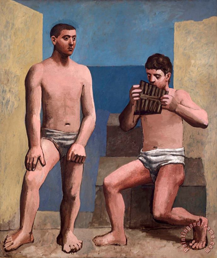 Pablo Picasso La Flute De Pan C 1923 Art Painting