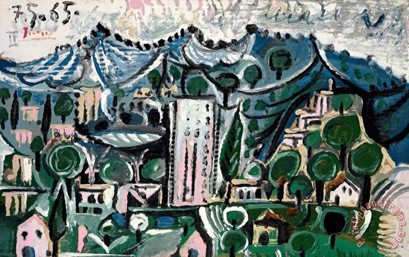 Pablo Picasso Landscape Art Painting