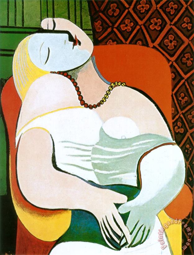 Pablo Picasso The Dream Art Print