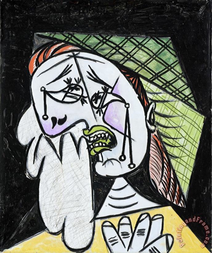 Pablo Picasso Weeping Woman with Handkerchief Art Print