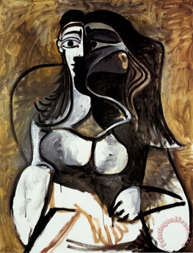 Pablo Picasso Woman in an Armchair Art Painting