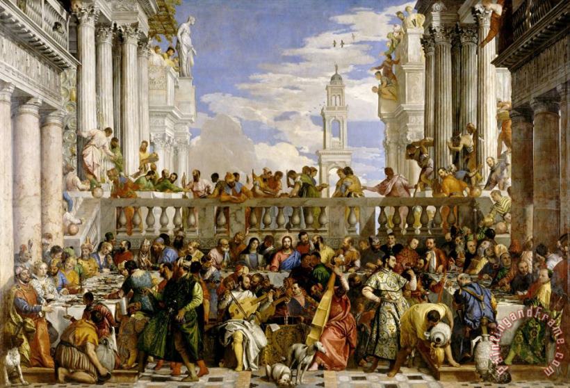 Paolo Caliari Veronese Les Noces De Cana Art Painting