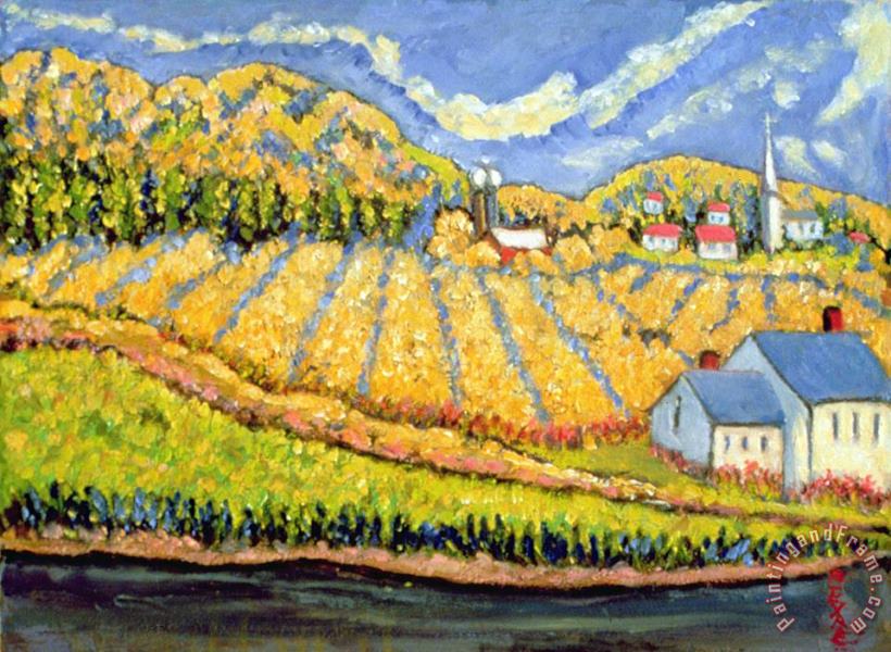 Patricia Eyre Harvest St Germain Quebec Art Painting