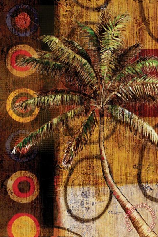 Paul Brent Modern Palm II Art Painting