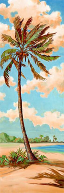 Palm Breeze II painting - Paul Brent Palm Breeze II Art Print