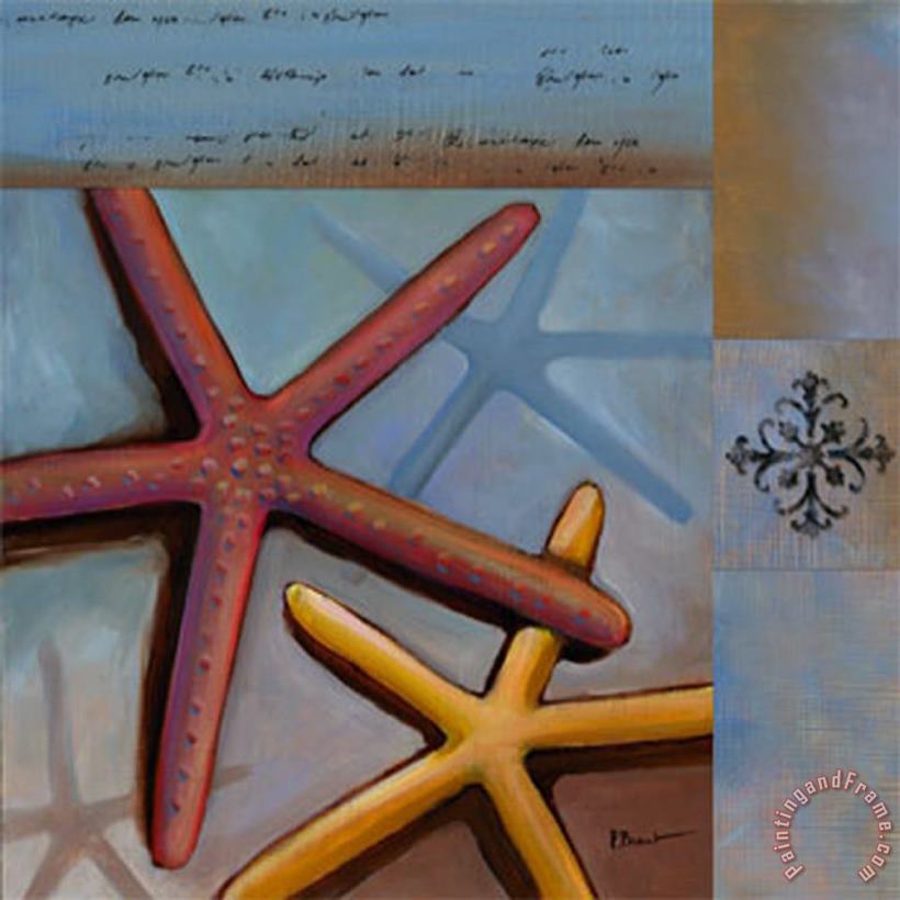 Sanibel Starfish painting - Paul Brent Sanibel Starfish Art Print