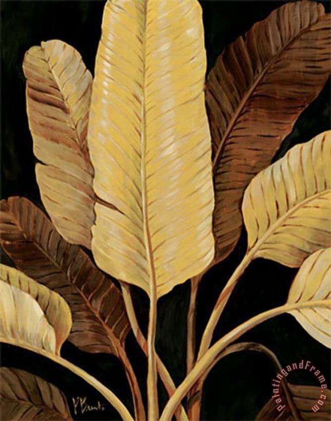 Traveller Palm painting - Paul Brent Traveller Palm Art Print