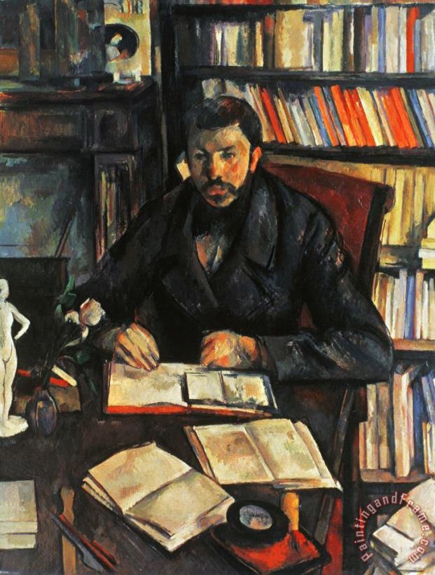 Paul Cezanne Cezanne Geffroy 1895 96 Art Painting