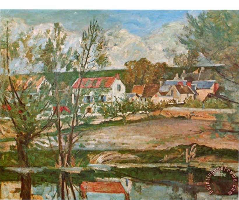 Paul Cezanne Dans La Vallee De L Oise Art Painting
