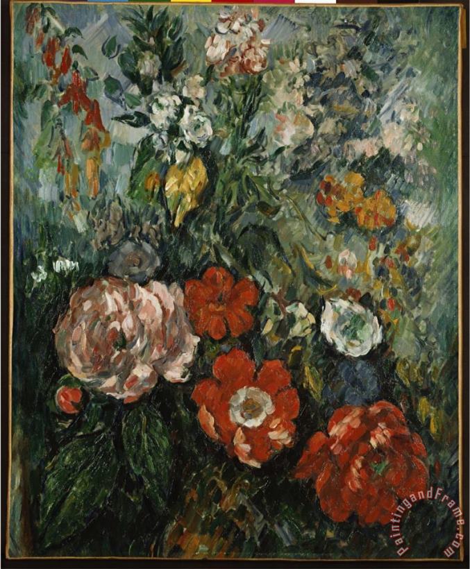 Paul Cezanne Flowers C 1879 Art Painting