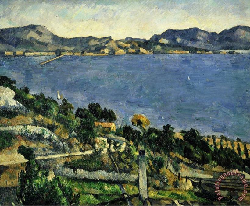 Paul Cezanne L Estaque Vue Du Golfe De Marseille Gulf of Marseilles France Art Painting