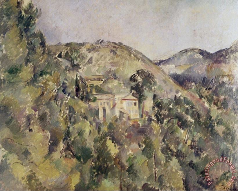 Paul Cezanne La Collines Des Pauvres Art Print