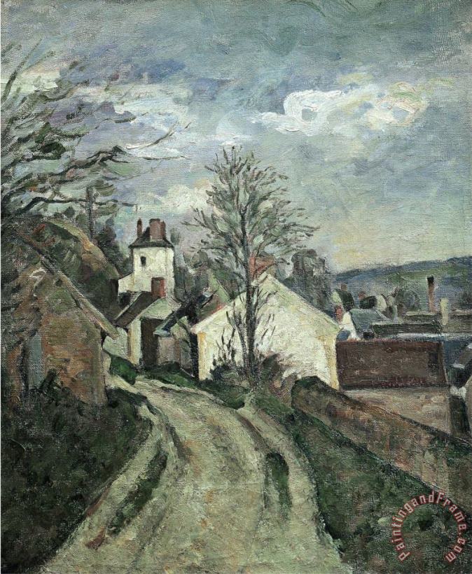 Paul Cezanne La Maison Du Docteur Gachet a Auvers Doctor Gachet S House Auvers France C 1873 Art Painting