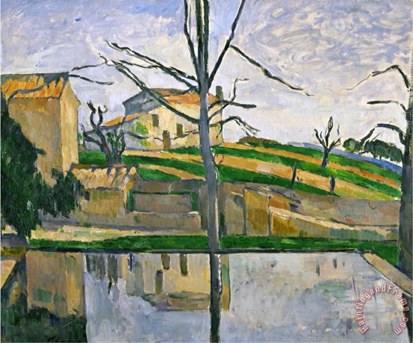 Paul Cezanne Le Bassin Du Jas De Bouffan 1878 Art Painting