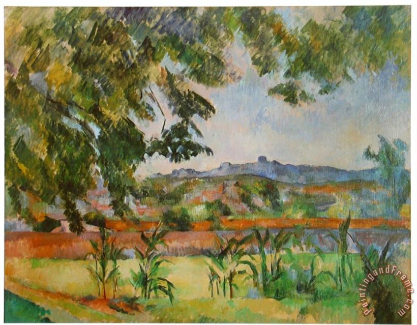 Paul Cezanne Le Pilon Du Roi Art Print
