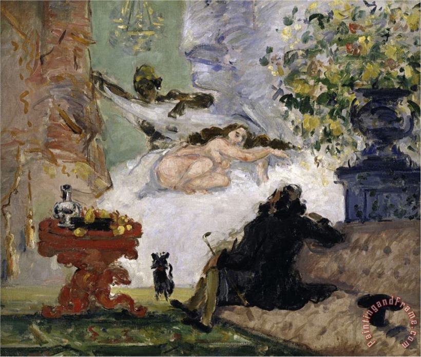 Paul Cezanne Modern Olympia C 1873 Art Painting