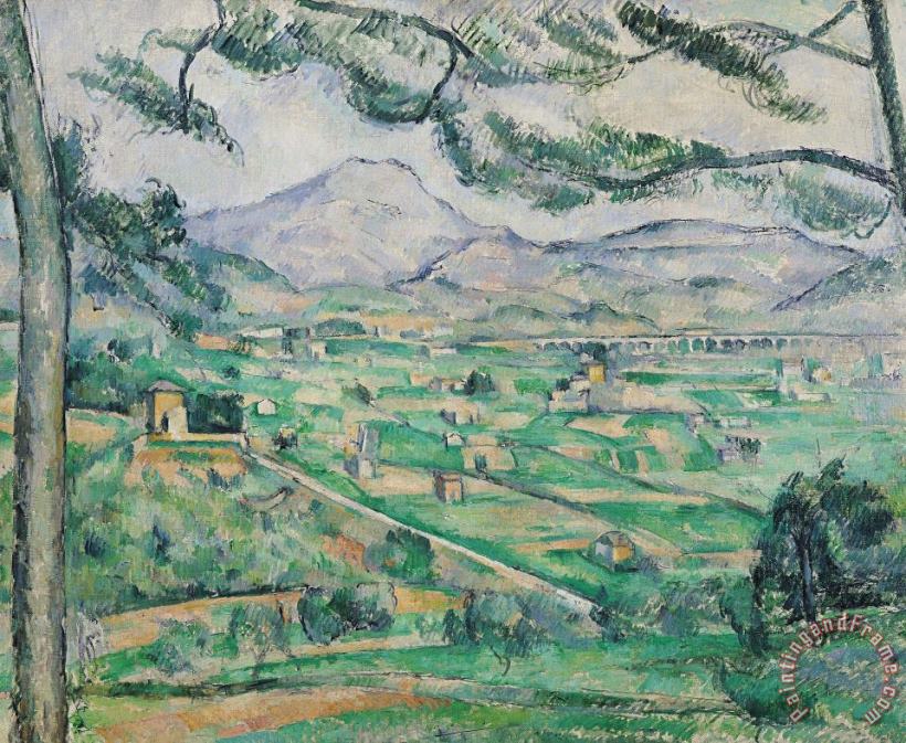 Paul Cezanne Montagne Sainte Victoire Art Print
