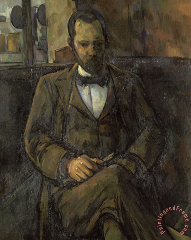 Portrait of Ambroise Vollard 1865 1939 Art Dealer painting - Paul Cezanne Portrait of Ambroise Vollard 1865 1939 Art Dealer Art Print