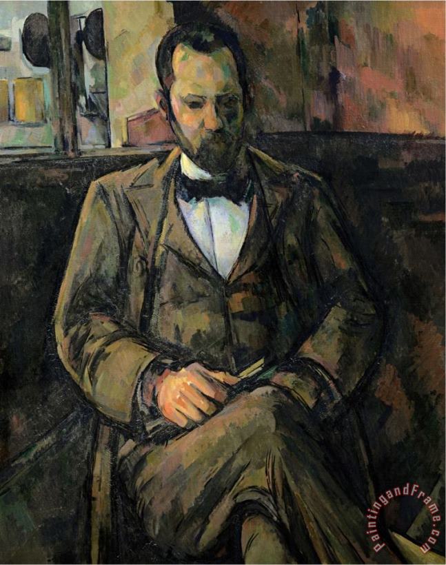 Paul Cezanne Portrait of Ambroise Vollard 1899 Art Print