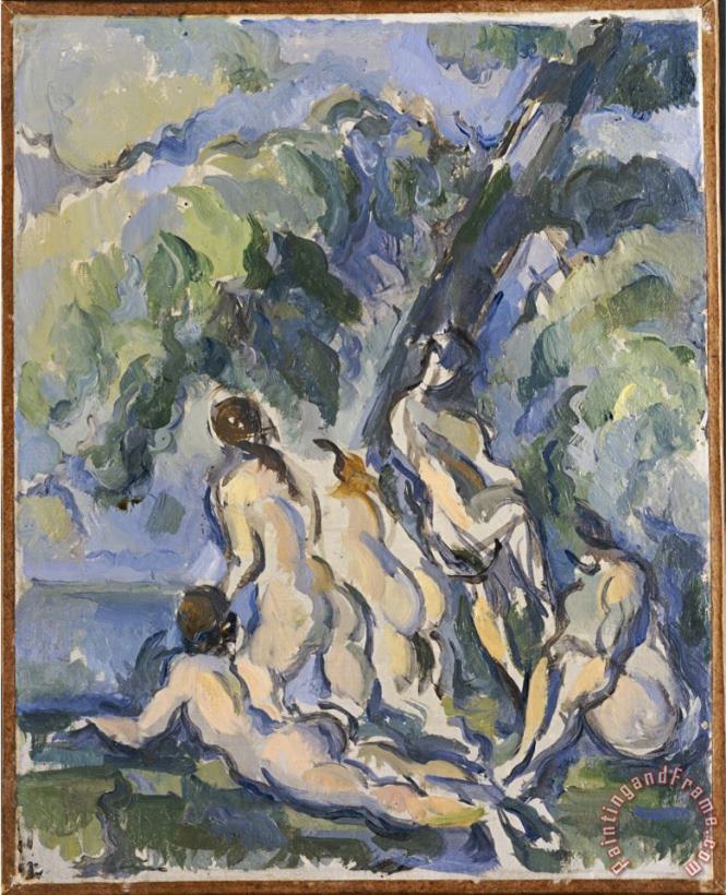 Paul Cezanne Study for Les Grandes Baigneuses C 1902 06 Art Print