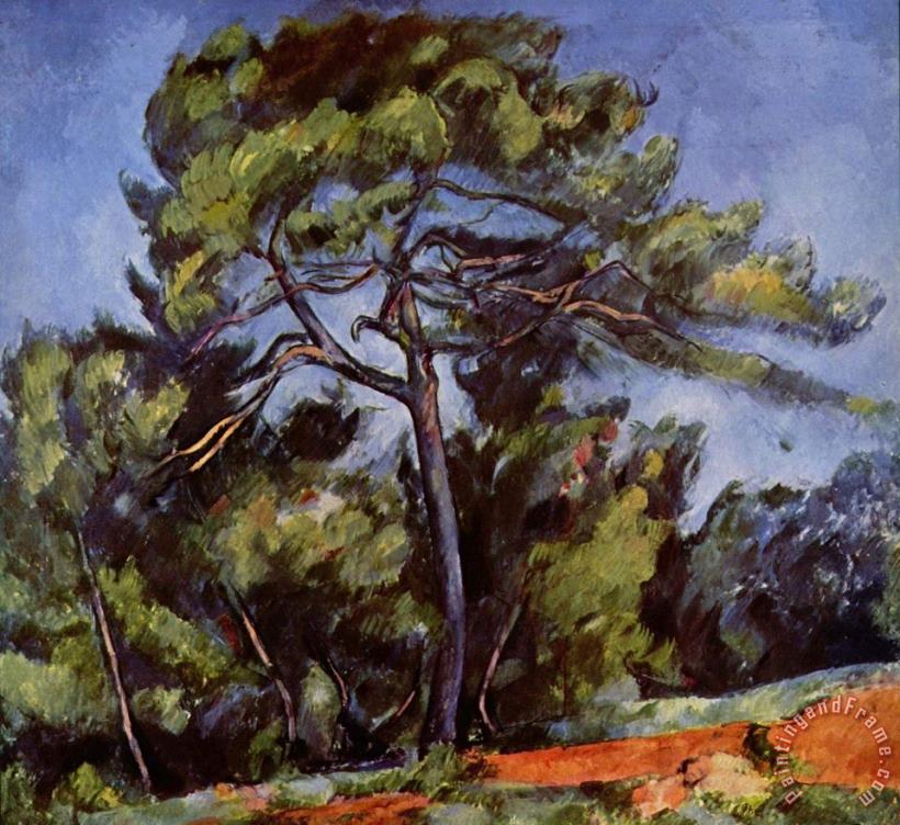 Paul Cezanne The Great Pine Art Painting