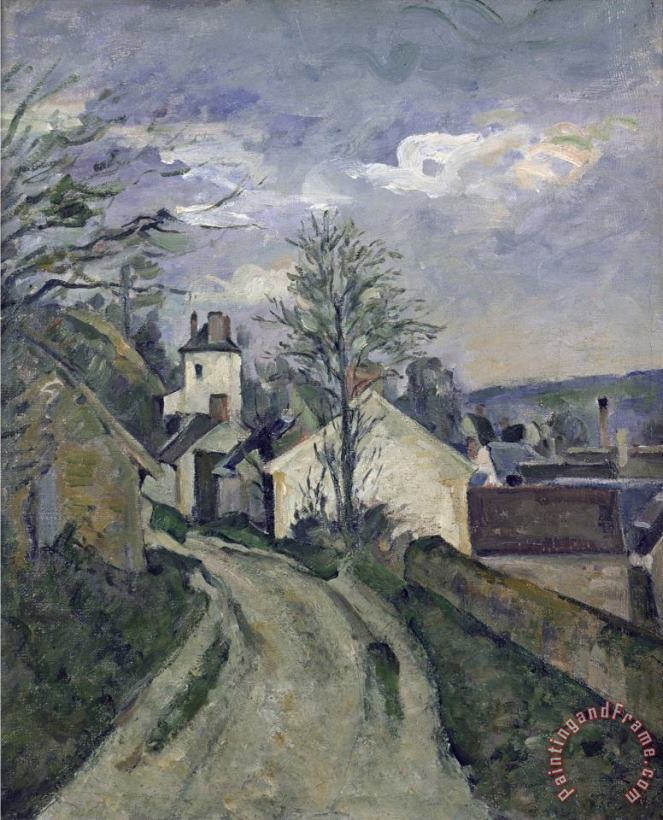 Paul Cezanne The House of Dr Gachet at Auvers Art Painting