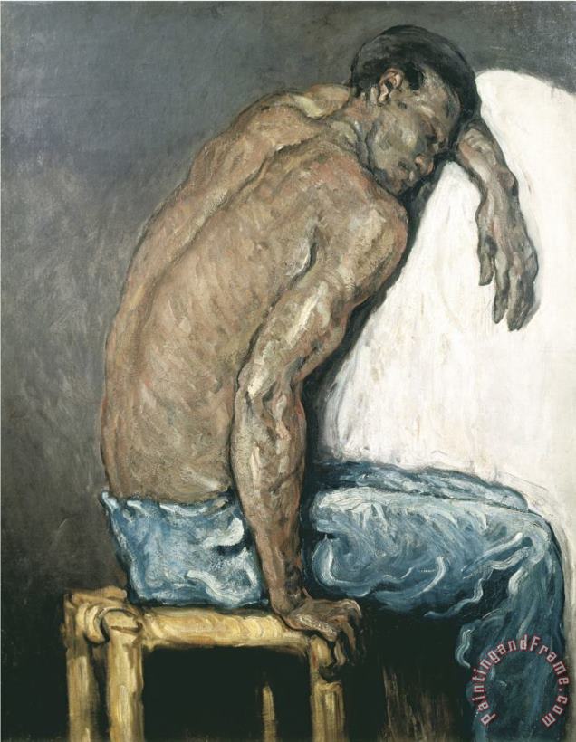 Paul Cezanne The Negro Scipion Art Painting