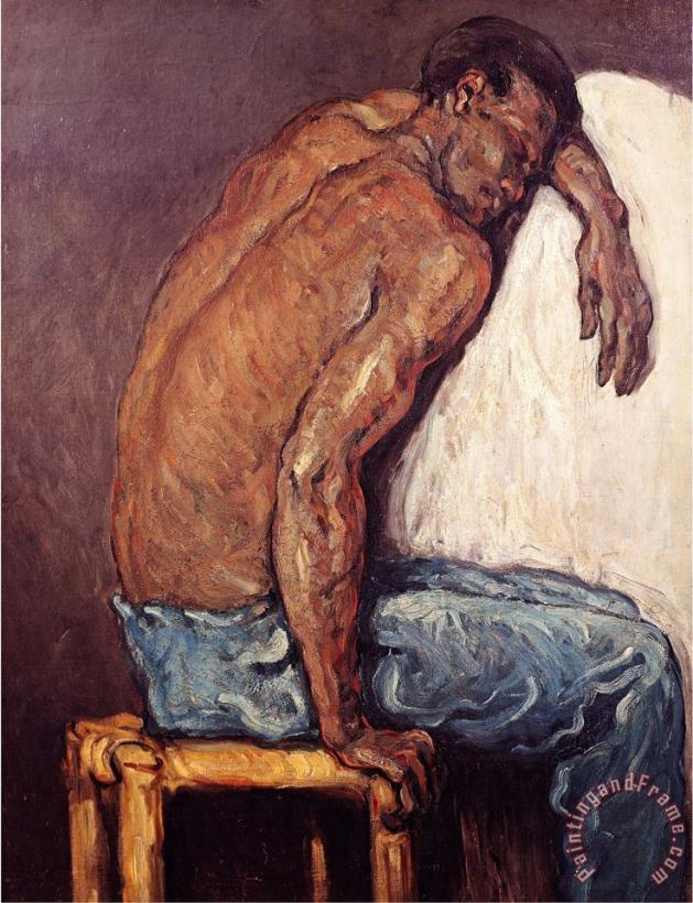 Paul Cezanne The Negro Scipion Circa 1866 68 Art Painting