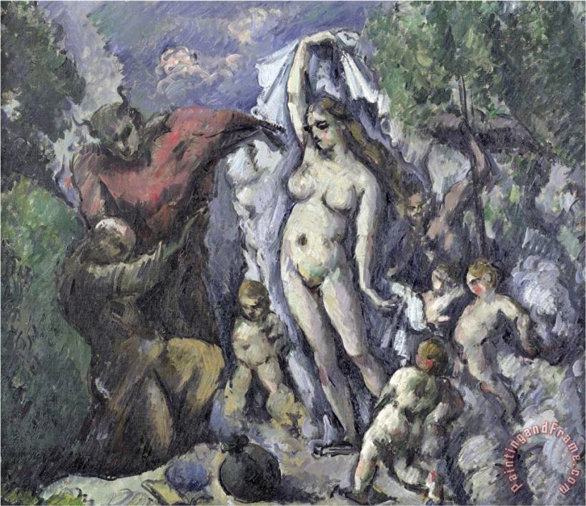 Paul Cezanne The Temptation of St Anthony Circa 1875 Art Painting