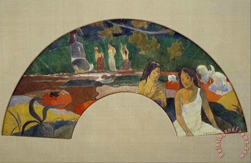 Paul Gauguin Arearea Joyousness II Art Print