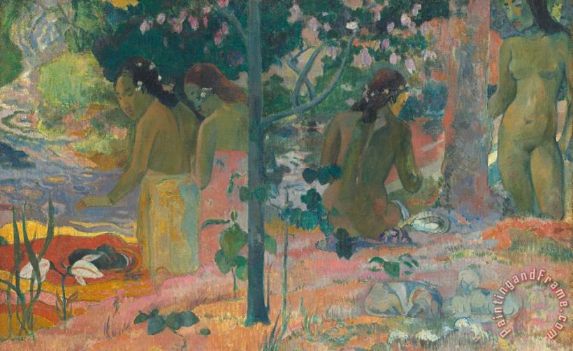 Paul Gauguin The Bathers Art Print