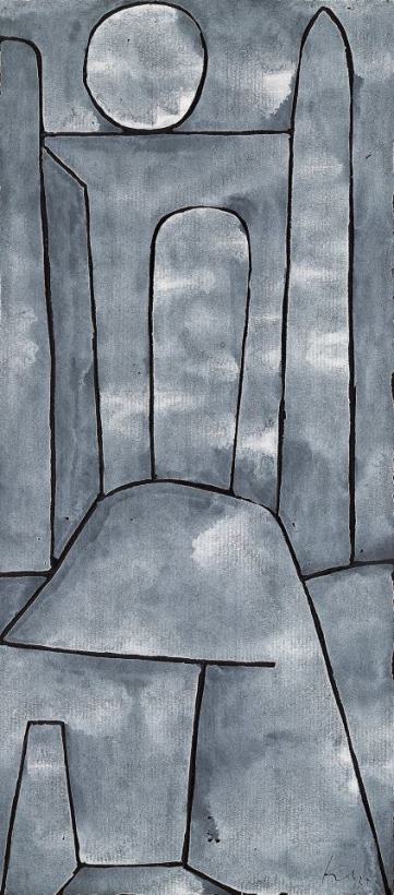 Paul Klee A Gate 1938 Art Print