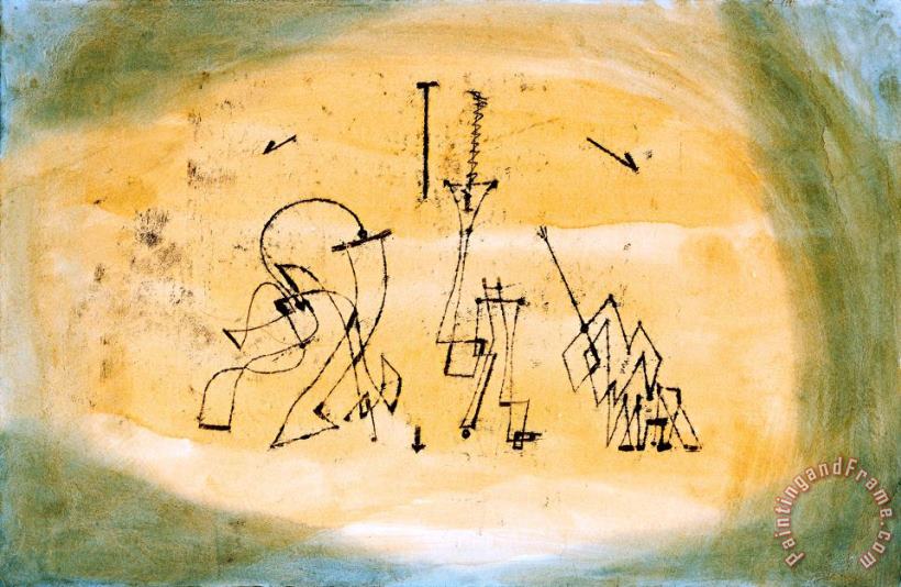 Paul Klee Abstract Trio Art Print