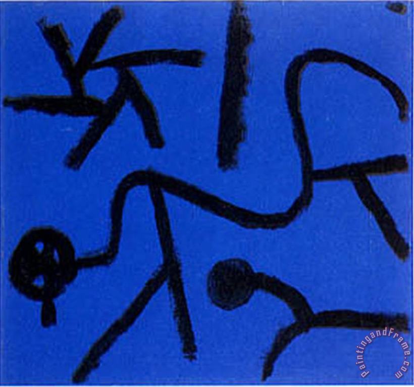 Paul Klee Dieser Stern Lehrt Beugen 1940 Art Print